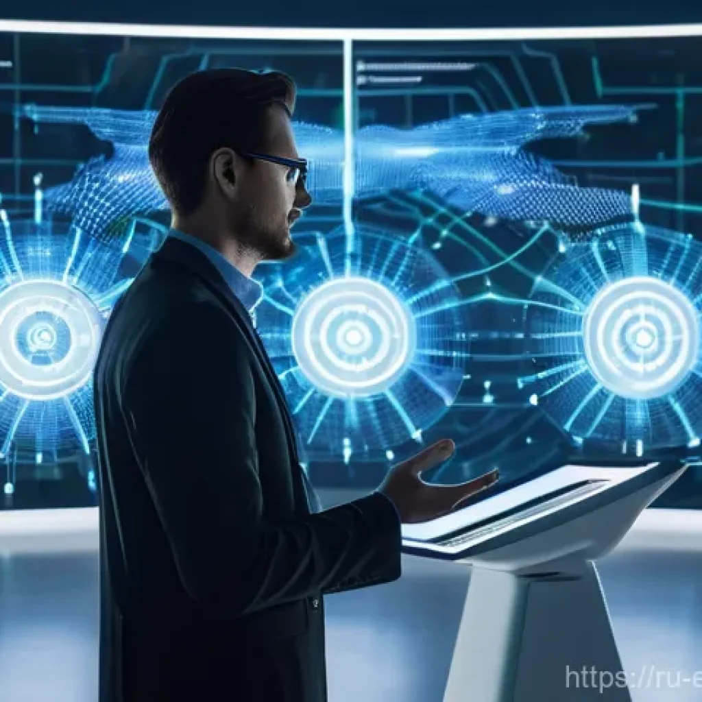 제어 이론 실험 - **Prompt 1: "The Symbiotic Future of AI and Humanity"**
    A futuristic, brightly lit laboratory or...