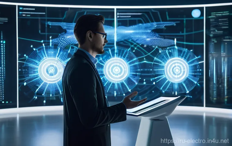 제어 이론 실험 - **Prompt 1: "The Symbiotic Future of AI and Humanity"**
A futuristic, brightly lit laboratory or...