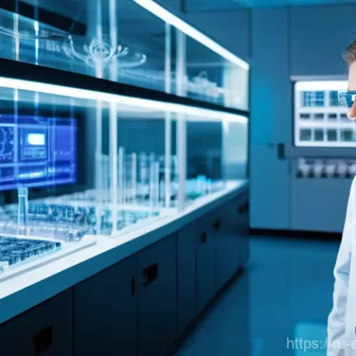 전기기기 열 해석 - **Prompt 1: The Visionary Engineer's Lab**
    "A highly detailed, photorealistic image of a futuris...